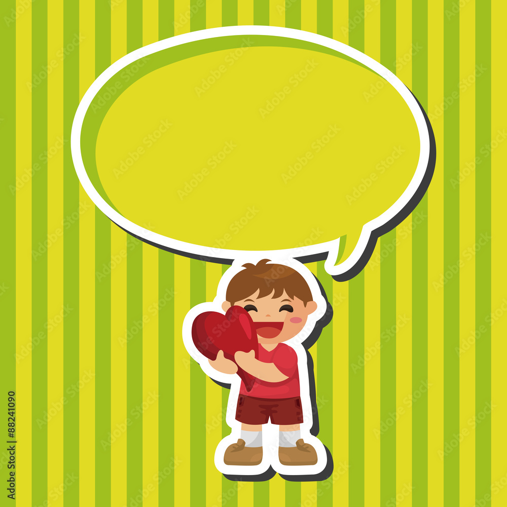 people with heart character theme elements people with heart character theme elements