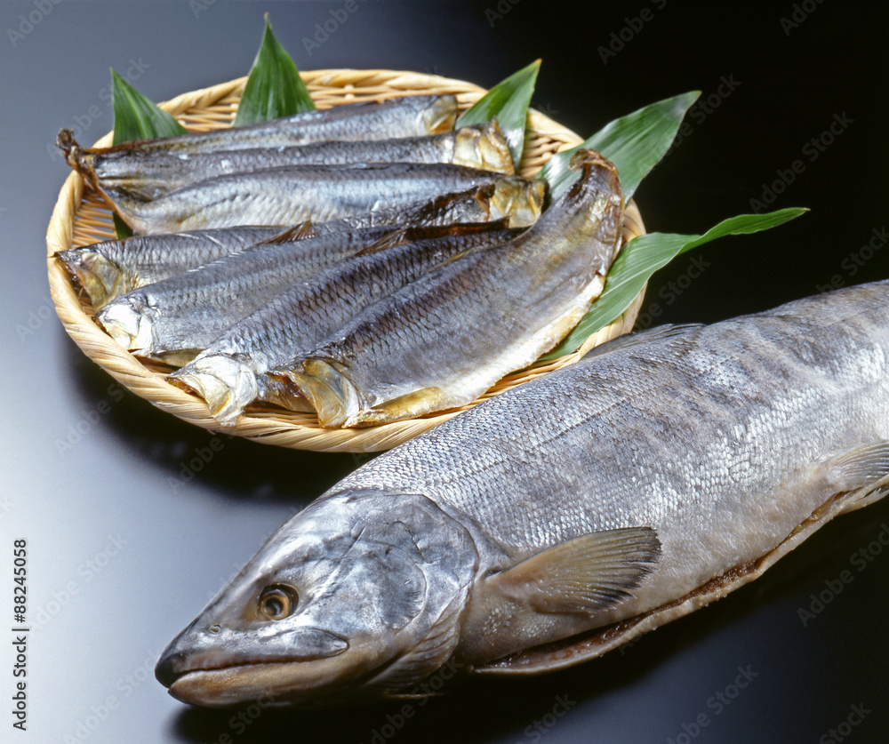 鮭の干物