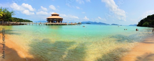 panorama veiw of Chang Island, Thailand