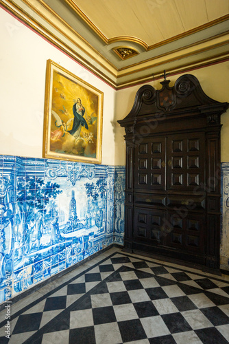 Brazil, Salvador, the sacristy of the church of the Third Order of St. Francisco