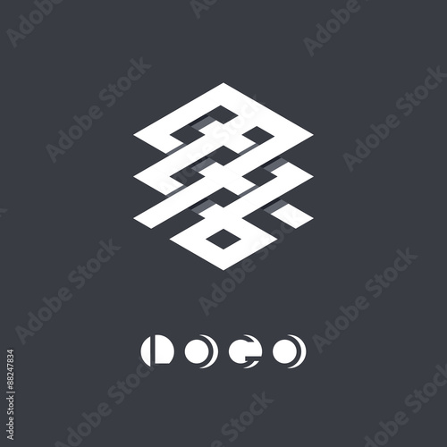 Brand identity symbol.