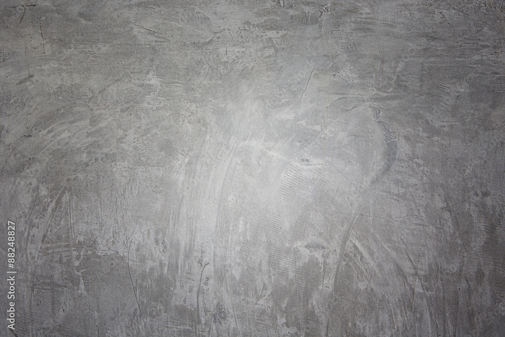 Naklejka premium Background grey cement on wall texture.
