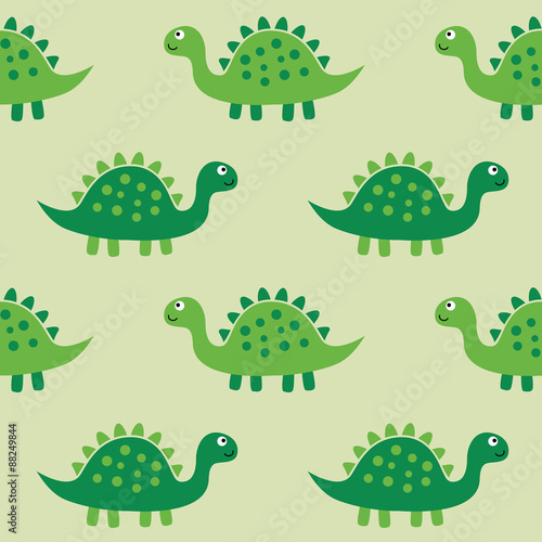   eamless dinosaur pattern