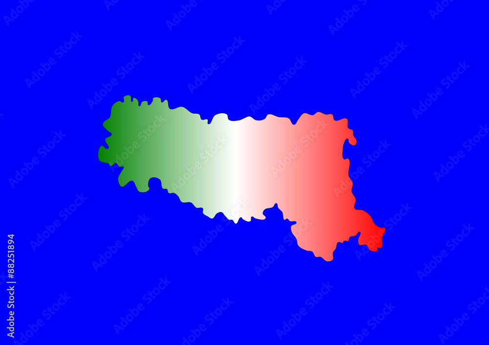 Obraz premium regione emilia romagna