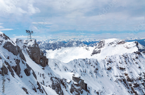 view from the top of the Zugspitze © lom742
