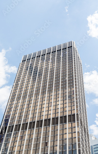 Grey Glass and Stone Office Tower