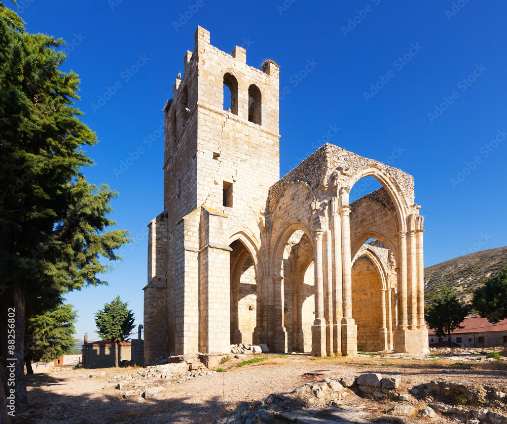 Ruins of the Church of Santa Eulalia in Palenzuela