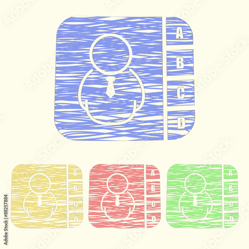 illustration of vector icon