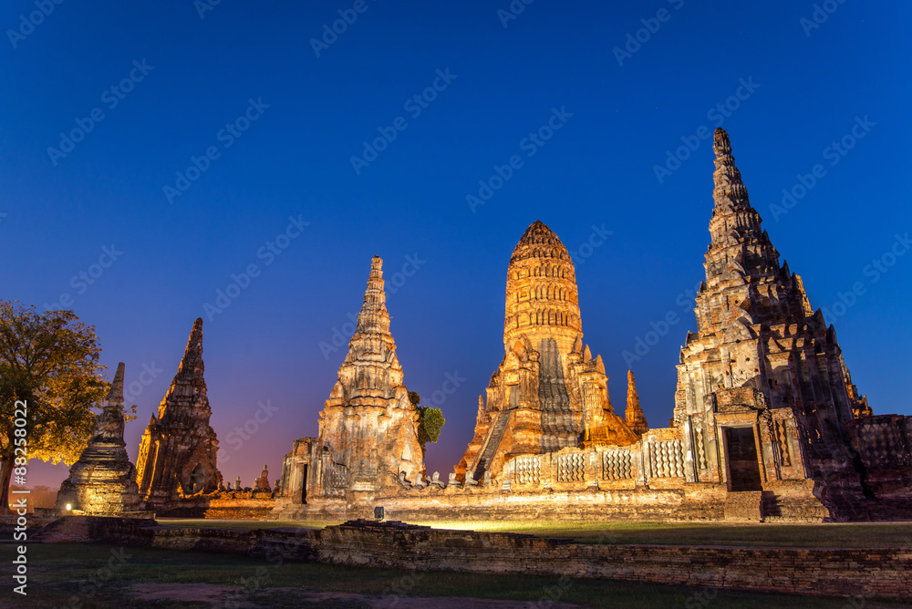 Wat Chaiwatthanaram Temple of Ayuthaya Wat Chaiwatthanaram Temple of Ayuthaya