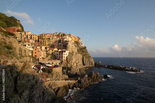 Manarola, 5 terre al tramonto