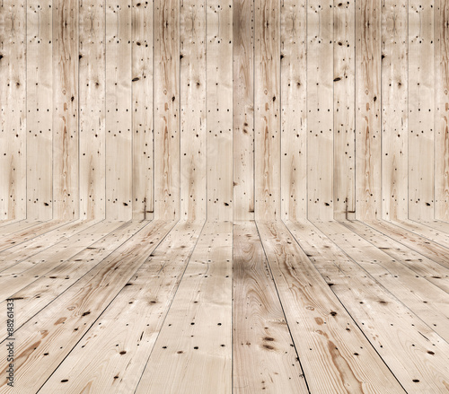 Fototapeta Naklejka Na Ścianę i Meble -  Old wood texture. Floor surface