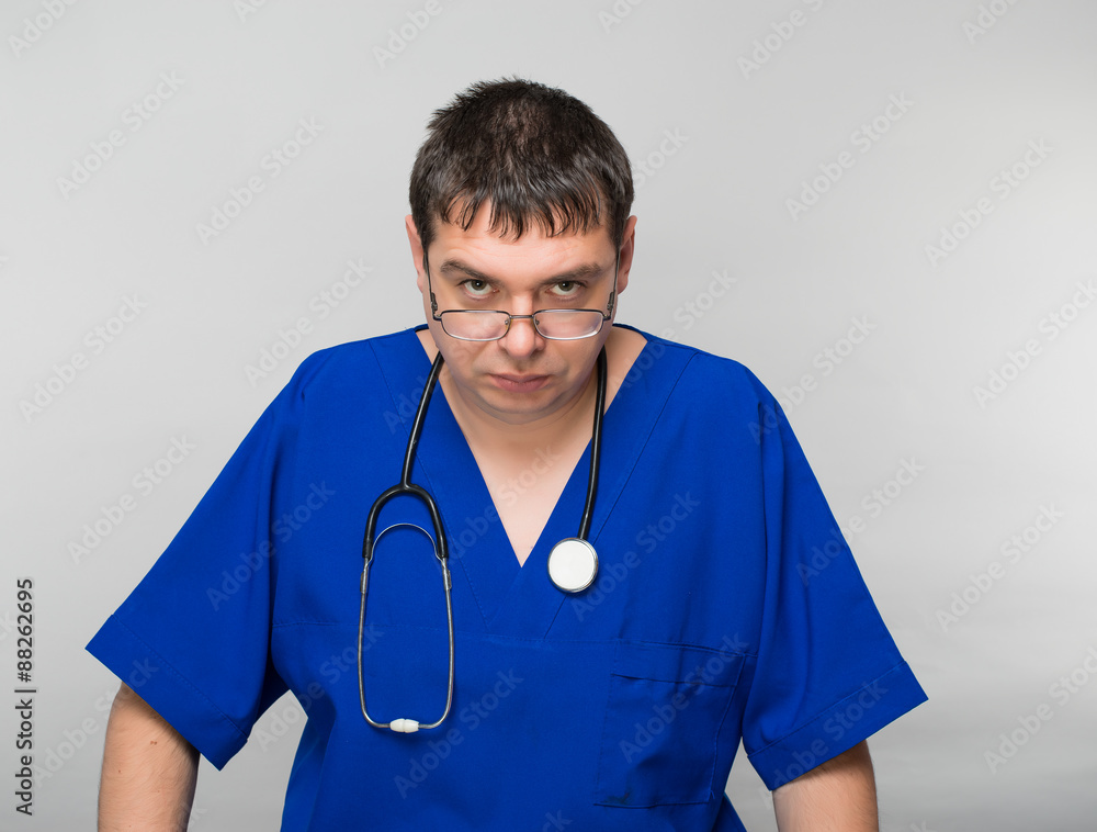 Portrait of a nurse, doctor.