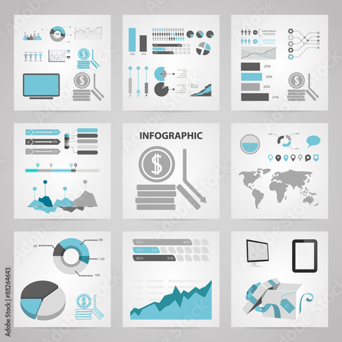 vector illustration of business and finance icon
