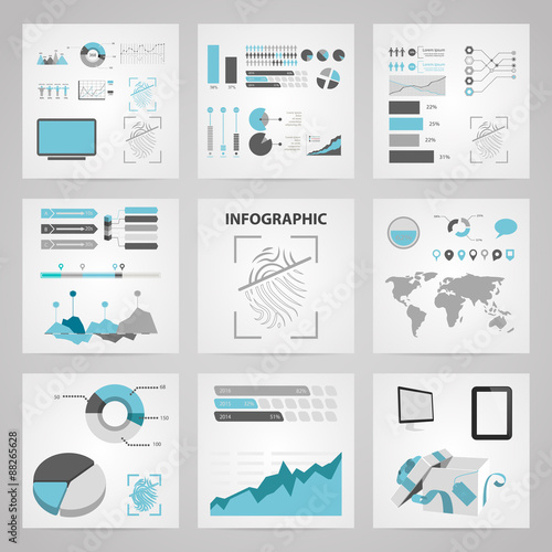 vector illustration of modern icon