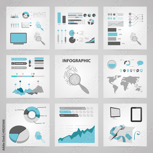 vector illustration of modern icon