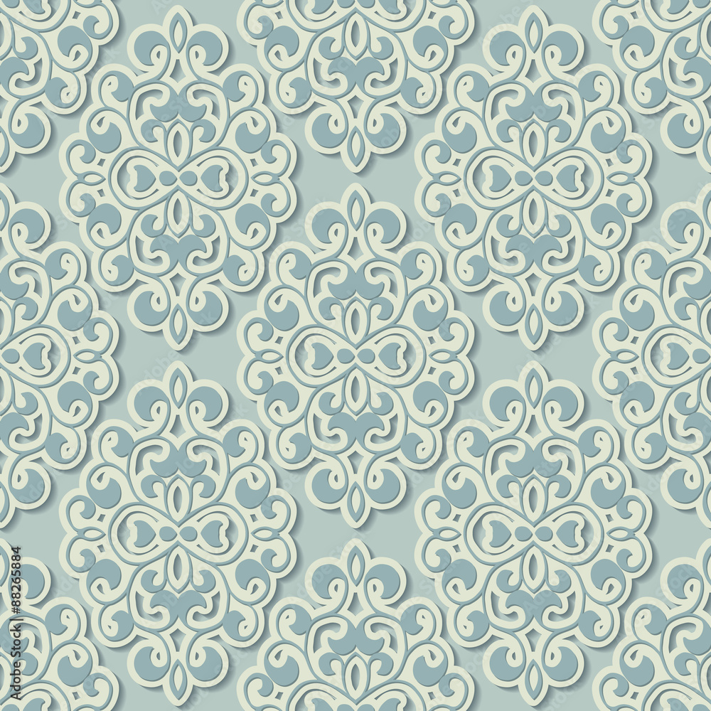 Vector seamless pattern background.