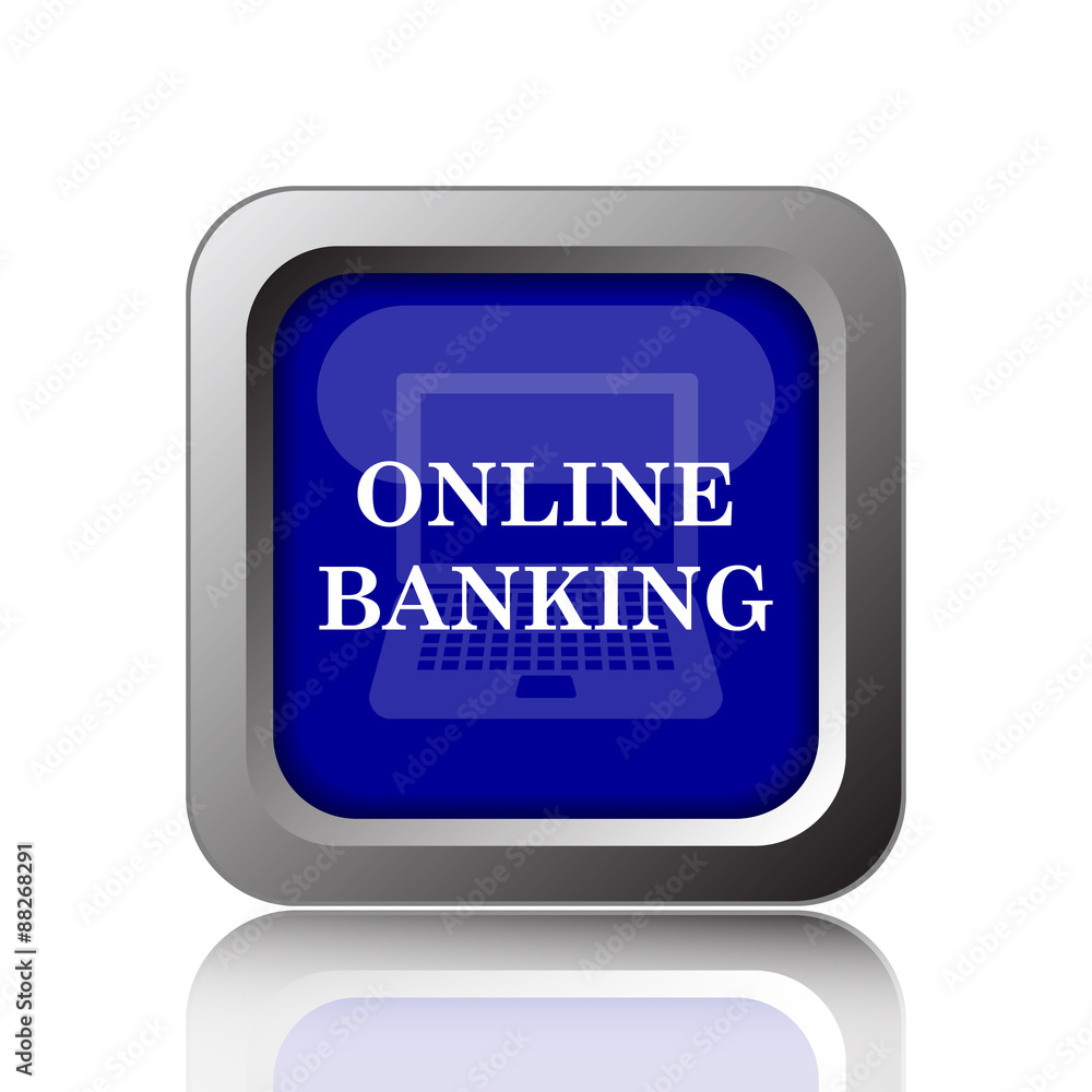 Online banking icon Online banking icon