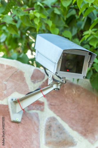 caméra de vidéosurveillance factice  photo