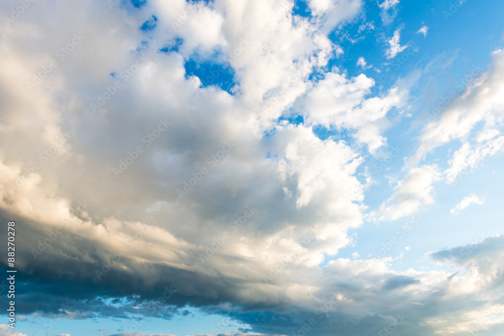 Obraz premium Clouds in the sky