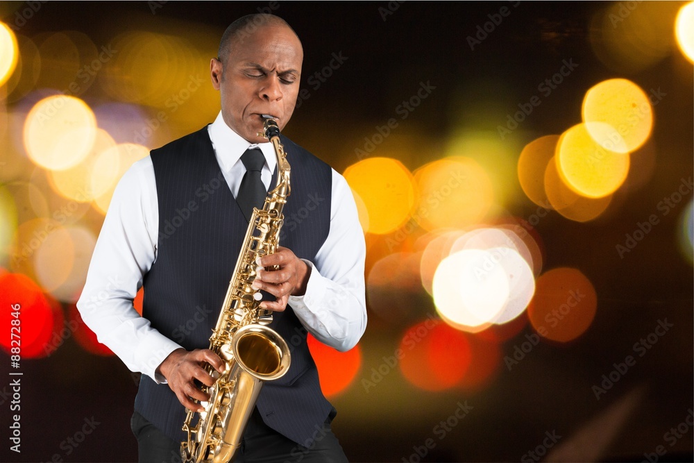 Obraz premium Jazz, music, rock.