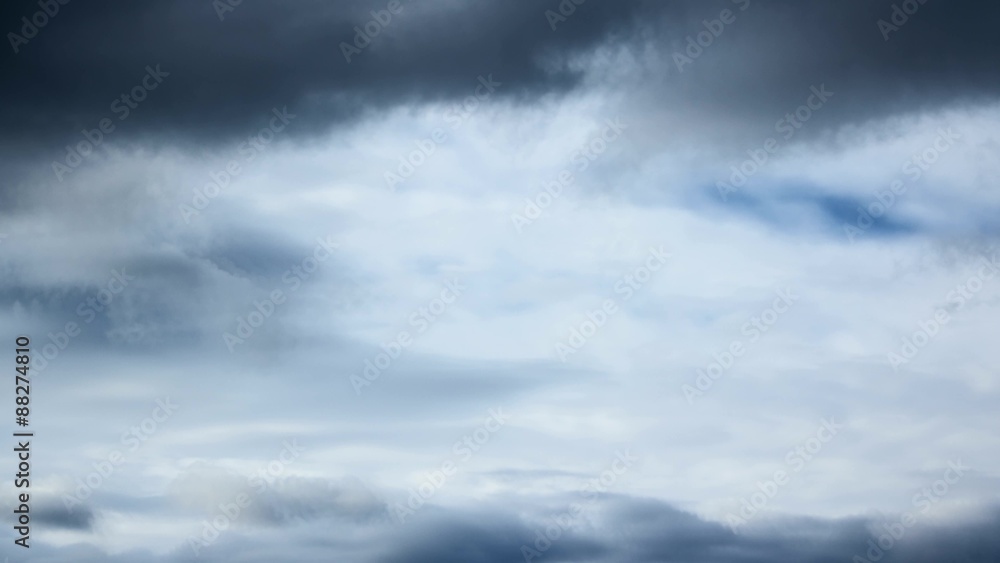 Time lapse of fast moving clouds on a stormy day in Geneva, Switzerland Time lapse of fast moving clouds on a stormy day in Geneva, Switzerland