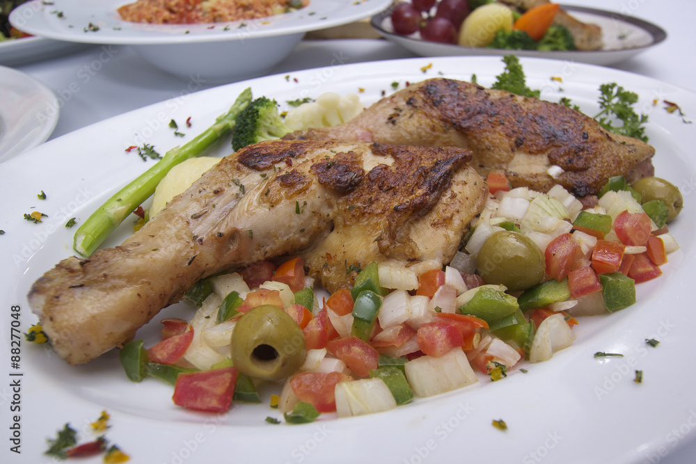 Grilled chicken steak Grilled chicken steak