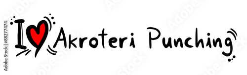 akroteri punching love