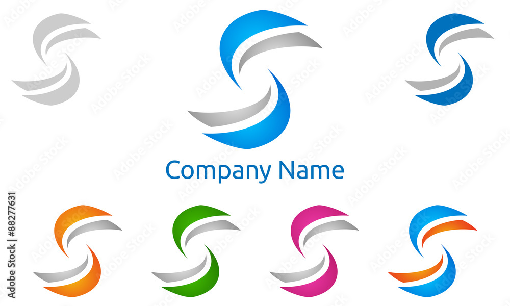 S, s letter, vector, logo, design
