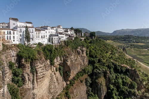 Vistas de la ciudad de Ronda desde el Tajo, Málaga