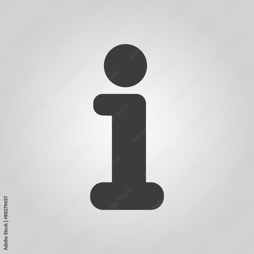 The information icon. Info and faq symbol. Flat The information icon. Info and faq symbol. Flat