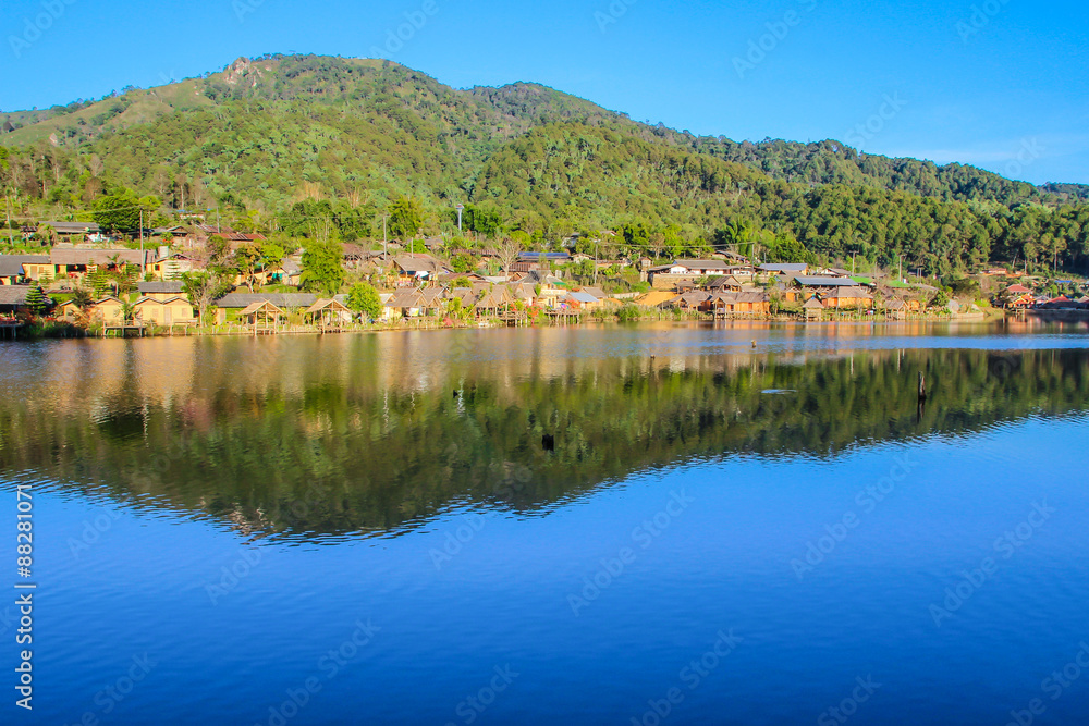 Fototapeta premium River and mountains