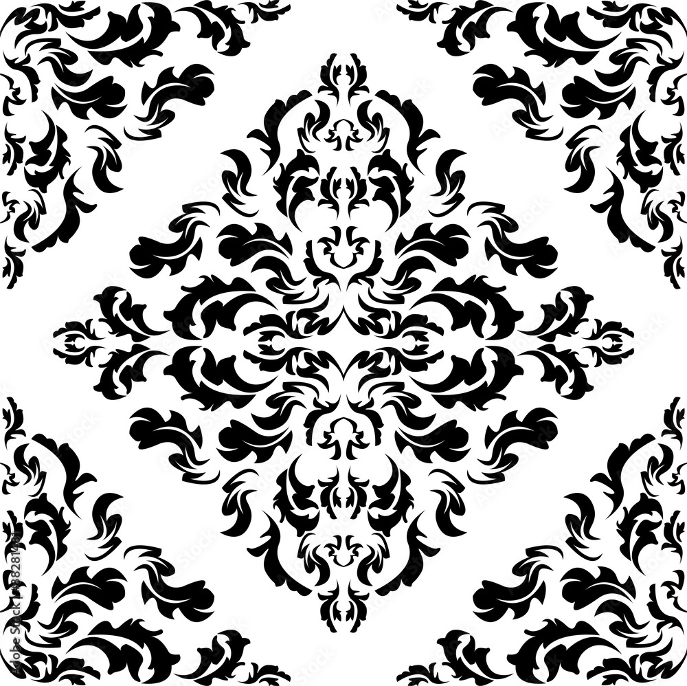Damask wallpaper Damask wallpaper