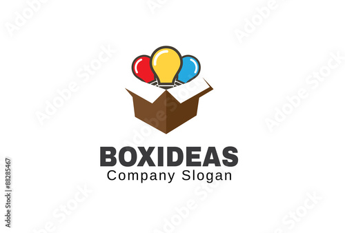 Box Ideas Logo template