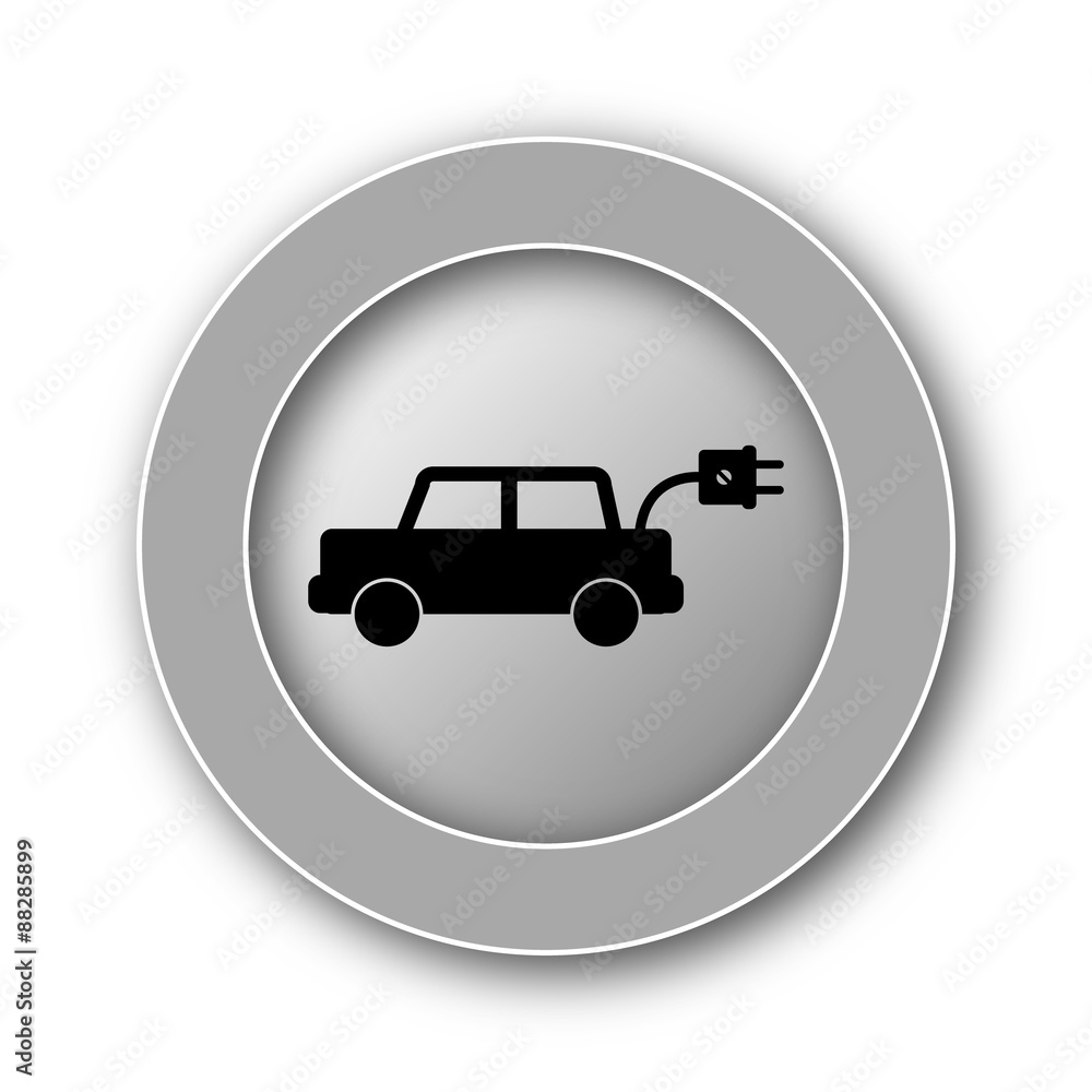 Electric car icon