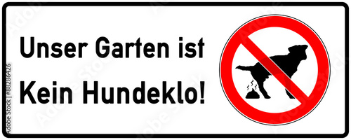 Free Download hkh1 HierKeinHundeklo - Unser Garten ist kein Hundeklo - 1zu2komma5 g3751 - GFXLoad