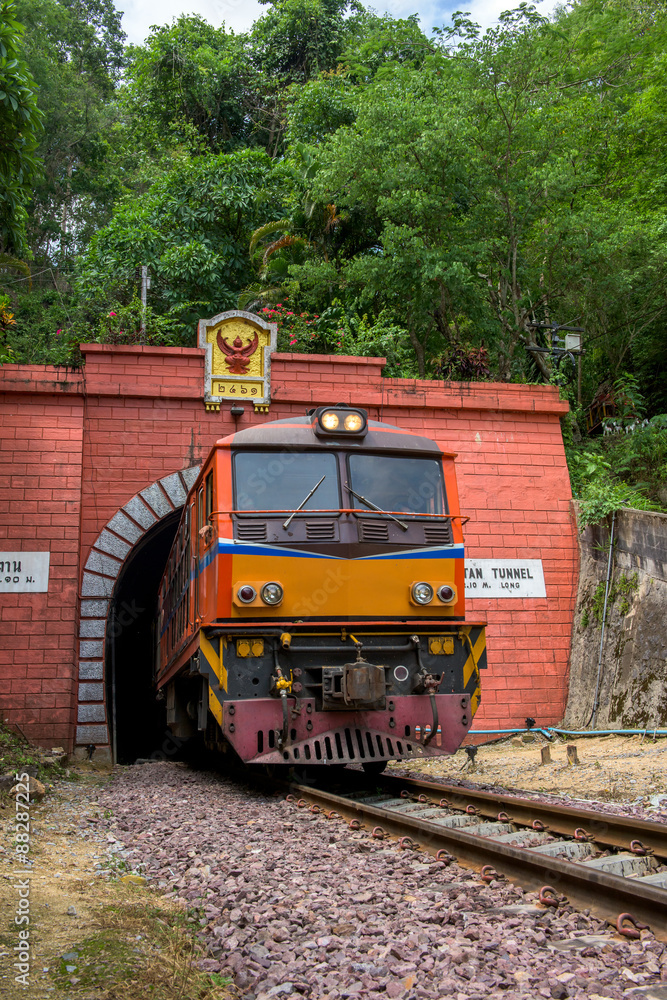 Khun Tan Tunnel at Lamphun Province, ( Longest tunnel in Thailan Khun Tan Tunnel at Lamphun Province, ( Longest tunnel in Thailan