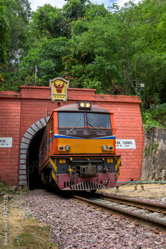 Khun Tan Tunnel at Lamphun Province, ( Longest tunnel in Thailan