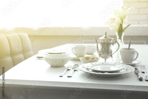 Elegance table setting