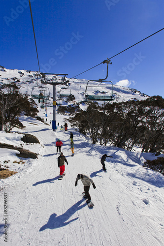 SM Perish Ski Line Down Vertical photo