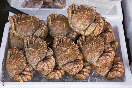 crabs in the market, Hokkaido