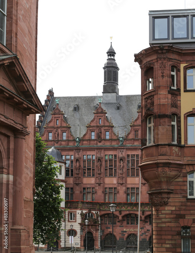 the architecture in frankfurt, germany © luckybai2013