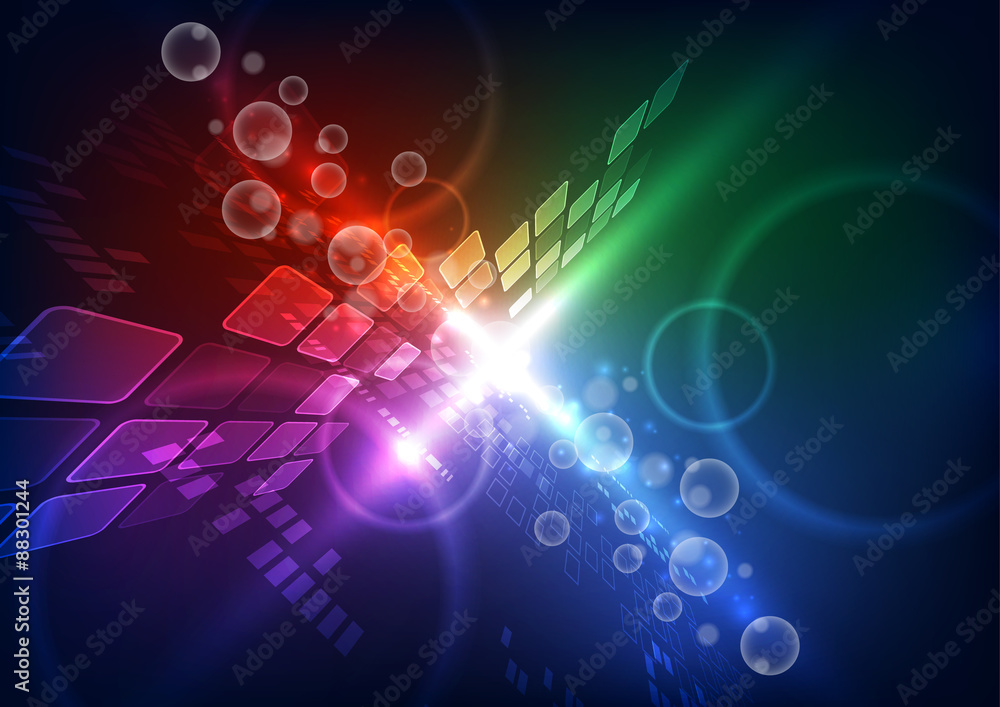 abstract vector future telecom technology background illustration abstract vector future telecom technology background illustration