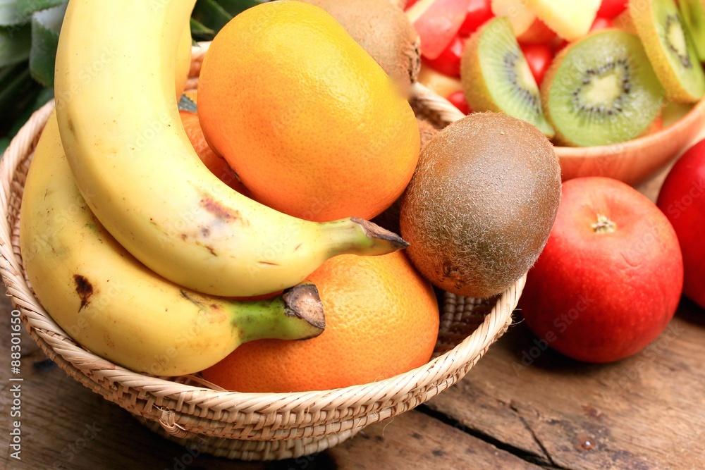 healthy mixed fruit to colorful healthy mixed fruit to colorful