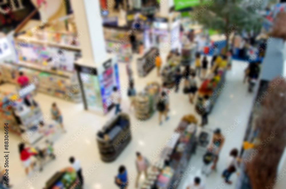 Blurred Supermarkets Blurred Supermarkets