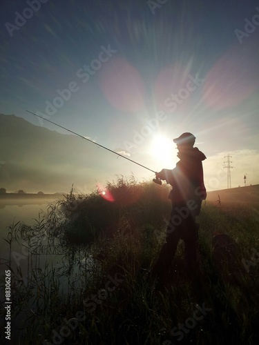 pescatore all'alba
