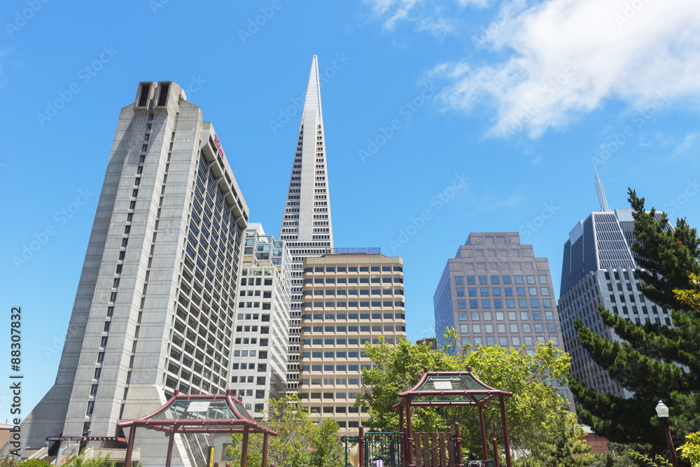 Portsmouth Square in Chinatown, San Francisco, California Portsmouth Square in Chinatown, San Francisco, California