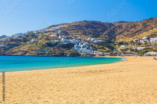 Mylopotas beach, Ios island, Cyclades, Aegean, Greece