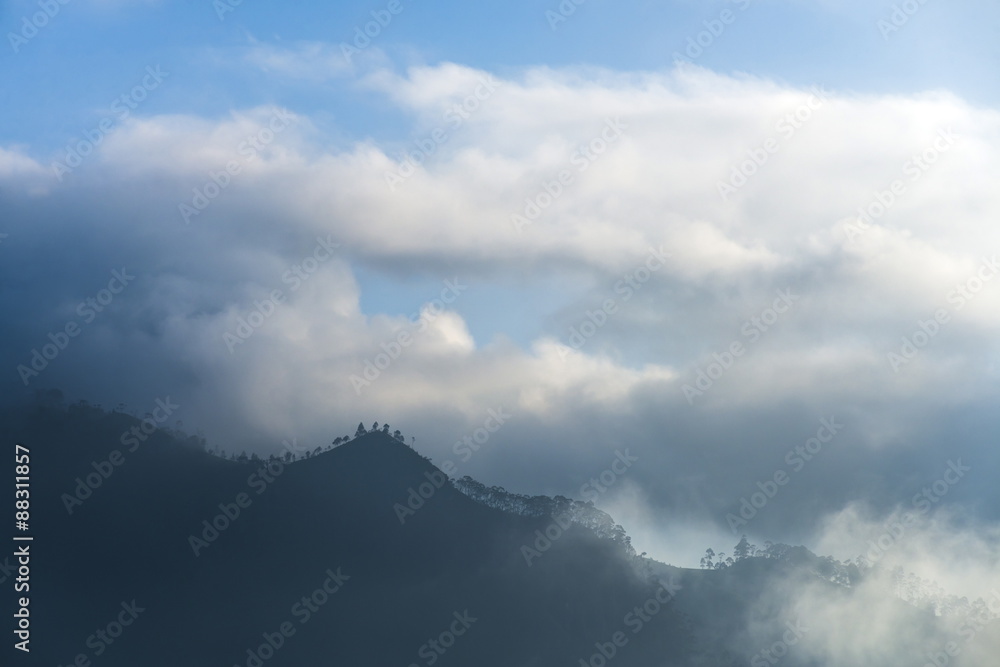 Haputale, above the clouds in the Sri Lanka Hill Country, Nuwara Eliya District, Sri Lanka Haputale, above the clouds in the Sri Lanka Hill Country, Nuwara Eliya District, Sri Lanka