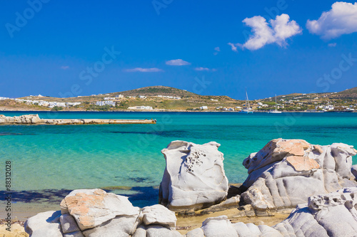 Kolymbithres beach, Paros island, Cyclades, Aegean, Greece