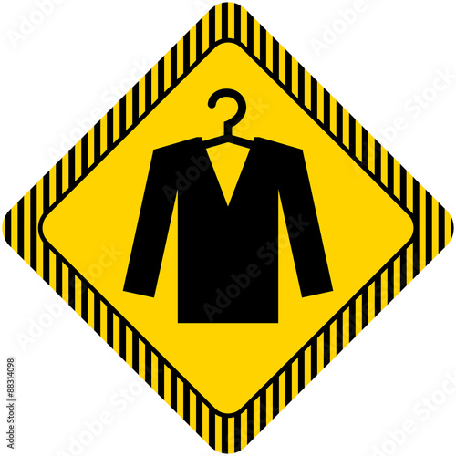 Jacket on hanger